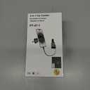 2 x 2-in-1 Car Combo Flexino Retractable Car Charger for iPhone 16, 57W Fast Charging Car Charger USB C, Magnetic Phone Holder for MagSafe Car Mount,360 Cell Phone Holder for iPhone 16/15/14/13/12