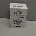 SIUQ 300 Pack 3 oz Paper Cups, Disposable Bathroom Cups, Small Mouthwash Cup, Hot/Cold Beverage Drinking Cups, Mini Paper Cups for Bathroom, Birthday Party, Travel, Events, Picnic, BBQ (Daisy)