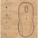 Logitech M510 Wireless Mouse, 2.4 GHz with USB Unifying Receiver, 1000 DPI Laser-Grade Tracking, 7-Buttons, 24-Months Battery Life, PC/Mac/Laptop - Graphite