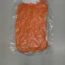 Nydotd 6pcs Fall Cheesecloth Napkins Thanksgiving Boho Dinner Napkins Wrinkled Rustic Linen Table Decorative Cloth Napkins for Wedding Party Baby Shower Family 20 x 20 Inch (Orange)