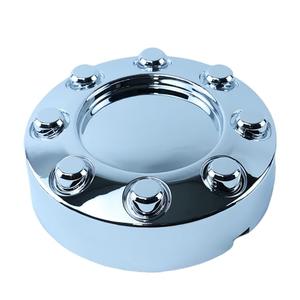 New Chrome Wheel Center Cap for 2005-2018 F250 F350 SRW Pickup Truck, Single Rear Wheel, Front or Rear 2WD/4x4, Replace 5C341A096KD, 7C341A096ZA, 5C341A096KE, 5C341A096ZE, 5C341A096ZD