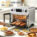 PHS 24 QT French Door Air Fryer Toaster Oven Combo with Rack, Standard