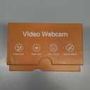 1080P HD Webcam with Microphone, Noise Cancellation, Privacy Cover, Wide-Angle Lens, Auto Light Correction, Plug & Play USB Webcam for Laptop, Desktop, PC, Mac, Zoom, Skype, Streaming (Black)