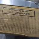 Garvee 87 in Extra Large Double Dog Crate Furniture with Divider, Heavy Duty Indoor Double Dog Cage with 3 Doors, XXL Wooden Pet House TV Stand for 2 Pets, Black+Brown