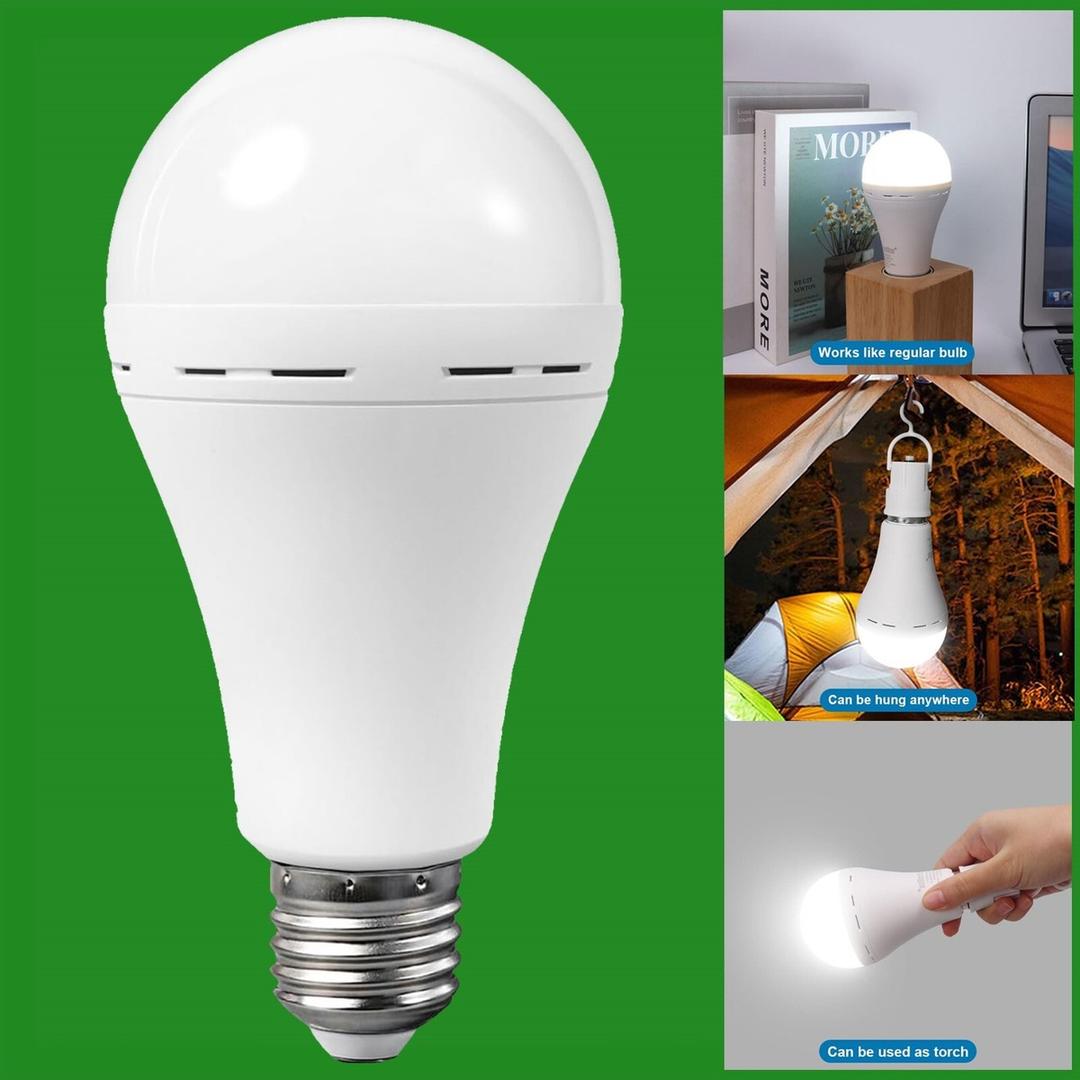 Neportal Rechargeable LED Emergency Bulb Safety