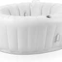 Aesthetic Birthing Pool Home Water Birth Pool Inflatable Birthing Tub for Home Birth Kit Labor and Delivery Essentials Expectant Mothers Doula Midwife 65.5 L x 59 W x 27 H (White)