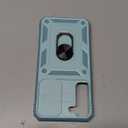 Gritup for Samsung Galaxy S22+ Plus Case with Screen Protector*2, Galaxy S22 Plus Case Build in 360° Rotating Ring Kickstand, Military Grade Protective Case for S22 Plus Phone, Green