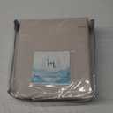 Hearth & Harbor Bed Sheets, Luxury Soft 6 Piece Bed Sheet Set Extra Deep Pocket Fitted Sheets Fits Mattress up to 21", Double Brushed Bedding Sheets & Pillowcases, King, Natural Linen