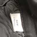 Womens Plus Size Jean Shorts Stretchy High Waisted Ripped Roll Hem Denim Bermuda Shorts 10" Inseam (Black-063), Size 16W