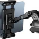 OHLPRO Tablet Holder for Car, 360 Rotatable iPad Car Mount, Dashboard Windshield Suction Cup for Truck SUV Car, Tablet Stand for All 5"-13" iPad Galaxy Tab Kindle Fire iPhone Switch