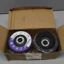 10 Pack Strip Discs 4 inch Quick Stripping Wheel Paint Stripper for Angle Grinder Clean and Remove Paint Coating Rust Welds Oxidation for Metal and Wood (4" x 5/8")