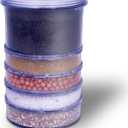 5-Stage Replacement Mineral Filter Cartridge for Countertop & Water Coolers. 5 layers of filtration & mineralization. Removes granular impurities to provide a brilliant sparkle in water