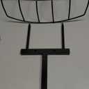 Garden Hose Holder Detachable Heavy Duty Metal Water Hose Hanger, Freestanding Hose Storage Stand Rack for Outside (Black)