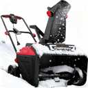 PowerSmart 21" Electric Snow Blower,15 Amp Motor, 2100 RPM, 30 ft Throwing Distance, LED Light for Enhanced Visibility, Corded Design,Perfect for Driveway,Garden, Deck,Garage