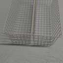 2 Sets Extra Large Hanging Wall Basket, White Metal Wire Baskets with Steel Hooks for Organizing, WallmountedFruit Vegetable Toy Snack Storage, Home Kitchen Bathroom Laundry Pantry Organizer