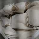 Brown Curtains for Living Room 2 Panels,Sheer Floral Linen Boho Farmhouse Light Weight Window Treatments (50"W x 84"L (Pack of 2))