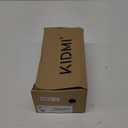 KIDMI Genuine Suede Clogs for Women Cork Footbed Sandals Leather Mules Potato Shoes with Arch Support (7.5-8, Coffee)