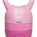 Yes4All Kettlebell Sets - Adjustable Kettlebell Set for Strength Training - Kettlebells Adjustable Weight for Versatile Workouts (C. Pink)