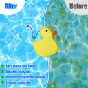 Umigy 4 Pcs Hot Tub Scum Absorber Pool Oil Absorbing Sponge Hot Tub Sponge for Scum Swimming Pool Spa Scum Absorber Hot Tub Accessories for Adults Pool Cleaning, Keeps Water Clear (Yellow Duck)
