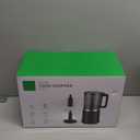 Food Chopper, 4 Cup Mini and Fast Food Processor, Electric Meat Grinder with 2 Speed, 4 Stainless Steel Blades, and Whisk, 400W Power for Chopping, Mixing, Emulsifying, Puree and Whisking, BPA-Free