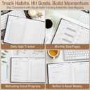 A5 Undated Weekly Planner  Crush Goals, Master Time & Build Better Habits | Goal & Time Management Planner for Work, 120 GSM No-Bleed Paper, Linen Hardcover Productivity Planner by quirrel