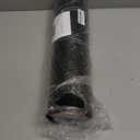 BOMEI PACK 1 Roll 1500ft Industrial Black Stretch Wrap 70 Gauge 15inch with 3inch Handles, Shrink Wrap Roll for Pallet Wrap, Durable Self-Adhering Packing, Moving, Heavy Duty