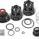 RK34-375 Complete Backflow Repair Kit Fits for Zurn Wilkins 375/375XL Backflow Preventer Built-in Components Repair Set (fit 1/2" to 3/4" models)