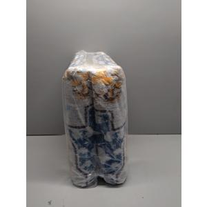 Smiry 6x9 Area Rugs for Living Room, Boho Chic Style Printed Rugs, Low Pile, Non-Shedding, Easy Care, Machine Washable Lightweight Floor Carpets Rugs for Bedroom, Dining Room, Home Office, Blue