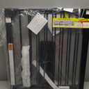 Cumbor 29.7"51.5" Extra Wide Baby Gate for Stairs, Pressure-Mounted Dog Gates for Doorways & Hallways, Auto-Close Walk-Through, No-Trip Design, Child Proof Safety, Dog/Pet Gate for Indoor Use, Black