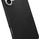 Speck Presidio2 Grip MagSafe Case for Apple iPhone 16 Plus, Black/Slate Grey