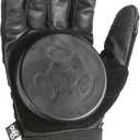 Triple Eight Downhill Longboard Slide Glove for Downhill Skateboarding (1-Pair), Black, Small / Medium