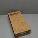 Goodeco Bird Feeder with Pole Standing - Metal Outdoor Bird Feeder for Wild Small Birds, Perfect for Yard Lawn Garden & Patio Decorations, Ideal Gifts for Mom Dad Grandparents (Round)