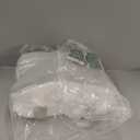 JINXIA Knee Pillow for Side Sleepers, Comfortable Memory Foam Leg Pillow for Side Sleeping, Pillow Sleeping Between Legs Aligns Spine, for Hip, Back & Sciatica Pain Relief, White and Gray