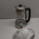 Percolator Coffee Pot Electric Coffee Maker, Brews 2–10 Cups, Auto Keep Warm, Stainless Steel Basket, Borosilicate Glass, Easy-Pour Spout, Cool-Touch Handle