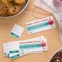 Avery Printable Tickets with Tear-Away Stubs, 1.75" x 5.5", Matte White, 200 Blank Tickets for Laser and Inkjet Printers (16154)