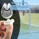 50/100 PCS Soccer Net Clips, 10B3201 Goal Net Clips, Durable Nylon Soccer Goal Lock Net Clips, Football Net Clips for Goal Net Systems