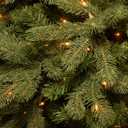 National Tree Company 4.5 ft Pre-Lit Downswept Douglas Fir Artificial Christmas Tree, 450 Clear Lights, 525 Tips, Includes Stand, Green