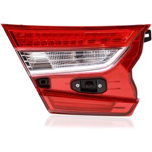 LED Tail Lights Inner Assembly Compatible with 2018-2022 Honda Accord Sedan,Left Driver Side Rear Light Taillights Replacement # 34155TVAA01