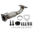DriveFix Exhaust Front Flex Pipe with Gasket Hanger Bolts Spring Mounting Hardware Kit for Honda Accord 2.4 2008-2012 Automatic Transmission