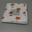 Halloween Ghost Pillow Covers 18x18 inch Set of 2 White Soft Plush Faux Fur Decorative Cushion Covers for Couch Sofa Bed Porch Living Room Halloween Decor (Pumpkin Gost)