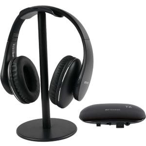 Retekess TA005P Wireless Headphones for TV Watching, TV Headphones with Transmitter, One-Touch Mute,Support AUX, RCA and Optical Input, TV Headphones Wireless for Seniors