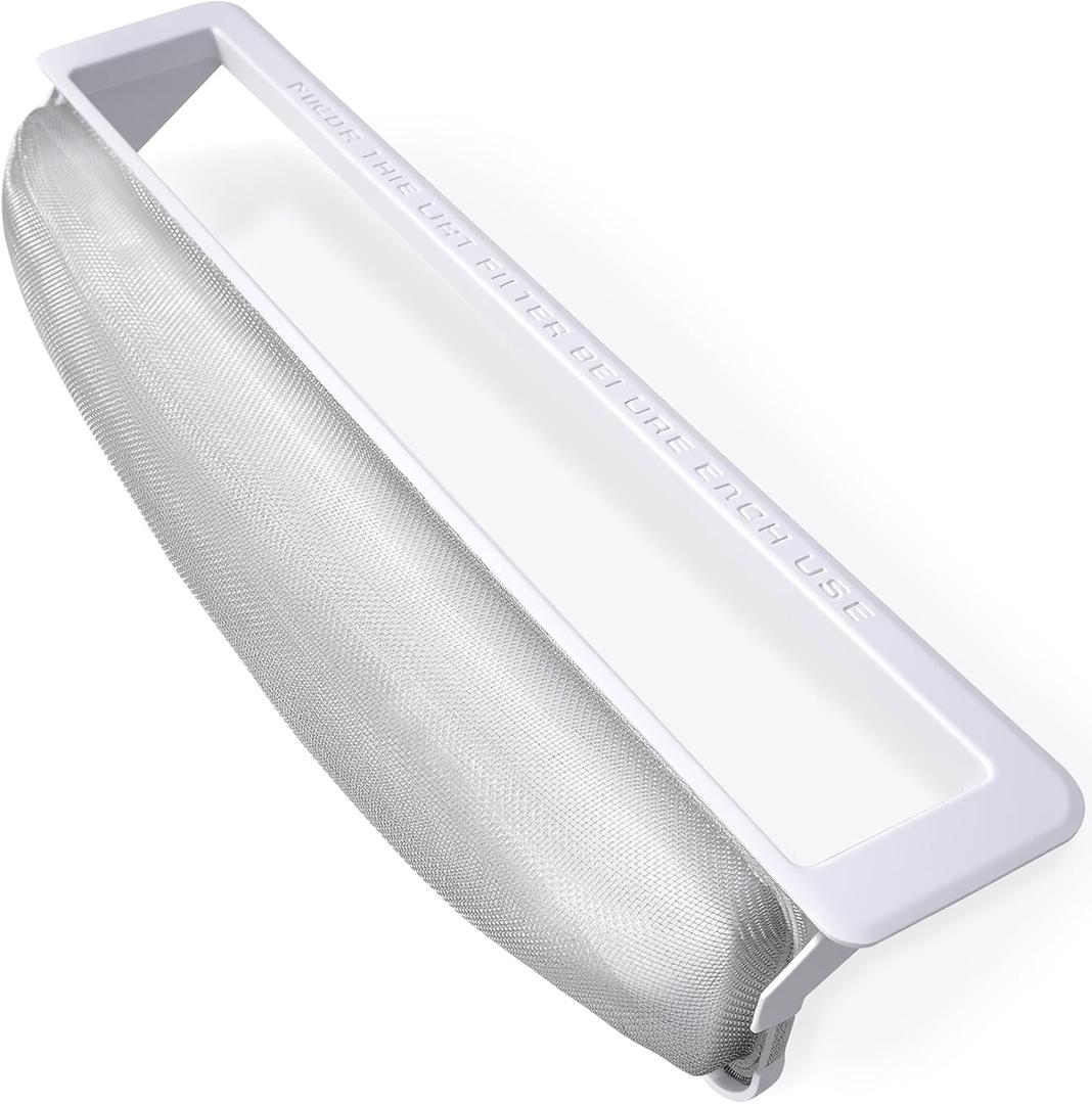 WE18X54 Dryer Lint Filter Replacement Compatible with GE Hotpoint DCLR333ET1WW DVLR223ET1AA, WE18X54 Lint Trap Replace PS266269 WE18X0054 AP2043595 Lint Screen Filter