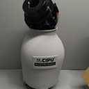CIPU 12-inch Sand Filter Pump System for Above Ground Pools, 0.35HP 115V Pool Sand Filter with 4-Way Valve