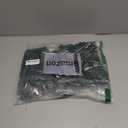 MIULEE Christmas Reindeer and Snowflakes Pillow Covers 18x18 Inch Dark Green Throw Pillows Set of 2 Decorative Festival Soft Fluffy Winter Pillow Covers for Home Decors Couch Sofa Livingroom Bed