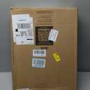Bemis 1500EC 146 Almond Elongated Molded Wood Toilet Seat with Easy-Clean & Change Hinge