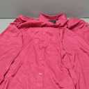 J.VER Men's Dress Shirts Long Sleeve Solid Stretch Wrinkle-Free Shirt Regular Fit Casual Button Down Shirts hot Pink Large