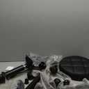 Round Stool with Back for Work SPA Shop Home Massage Height Adjustable Swivel Stool Chair with Wheels (Black)