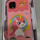 Kids Phone for Girl Toys, Christmas Birthday Gifts for Age 3-10 Year Old Girls Boys Toys, Kids Toddler Smart Phone, Detective Educational Learning Toys with 2.8" Touchscreen, Music Video Game (Pink)