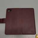 SUANPOT for iPhone 7/8/SE2/SE 3rd 2020/2022 4.7" RFID Blocking Wallet case Credit Card Holder,Flip Book PU Leather Phone case Cover Cellphone Women Men for Apple iPhone SE3 case Wallet Wine Red