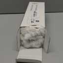 DEELAND Pack of 2,Double-Sided Faux Fur Plush Decorative Throw Pillow Covers Fuzzy Striped Soft Pillowcase Cushion Covers for Sofa Couch Bedroom Home, Cream White